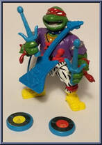 Heavy Metal Raph from Teenage Mutant Ninja Turtles - Rock 'N Rollin' Turtles manufactured by Playmates [Loose]