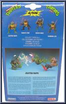 Jump Attack Jujitsu Raph from Teenage Mutant Ninja Turtles - Ninja Action Turtles manufactured by Playmates [Back]