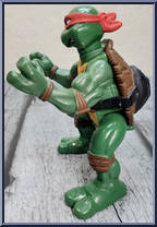Jump Attack Jujitsu Raph from Teenage Mutant Ninja Turtles - Ninja Action Turtles manufactured by Playmates [Loose]