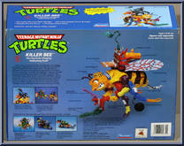Killer Bee  from Teenage Mutant Ninja Turtles - Mega Mutants manufactured by Playmates [Back]