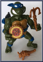 Leonardo (with Storage Shell) from Teenage Mutant Ninja Turtles - Storage Shell Turtles manufactured by Playmates [Loose]
