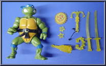 Leonardo (with Storage Shell) [Reissue] from Teenage Mutant Ninja Turtles - Storage Shell Turtles manufactured by Playmates [Loose]