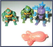 Mutant Leonardo Sewer Playset (with Cards) from Teenage Mutant Ninja Turtles - Mini Mutants manufactured by Playmates [Loose]