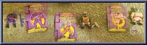 Turtle-Top - Leonardo's Mutant Military Playset (with Cards) from Teenage Mutant Ninja Turtles - Mini Mutants manufactured by Playmates [Loose]