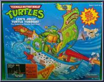 Leo's Jolly Turtle Tubboat from Teenage Mutant Ninja Turtles - 1991 - Accessories manufactured by Playmates [Front]