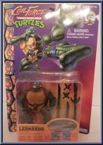 Lickety-Split Leonardo from Teenage Mutant Ninja Turtles - Coil Force manufactured by Playmates [Front]
