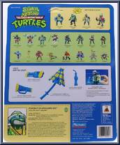 Lifeguard Leo from Teenage Mutant Ninja Turtles - Sewer Spittin' Turtles manufactured by Playmates [Back]