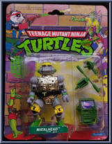 Metalhead from Teenage Mutant Ninja Turtles - 1989 - Basic Figures manufactured by Playmates [Front]