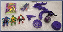 Mutant Tokka Technodrome Playset (with Cards) from Teenage Mutant Ninja Turtles - Mini Mutants manufactured by Playmates [Loose]