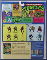Michaelangelo [Reissue] from Teenage Mutant Ninja Turtles - 1998 - Basic Figures manufactured by Playmates [Back]