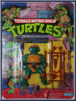 Michaelangelo (Soft Head) from Teenage Mutant Ninja Turtles - 1988 - Basic Figures manufactured by Playmates [Front]