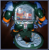 Michaelangelo's Cyber-Command Center Playset  from Teenage Mutant Ninja Turtles - Turtle in a Turtle manufactured by Playmates [Loose]