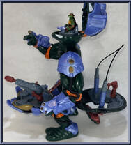 Michaelangelo's Cyber-Command Center Playset  from Teenage Mutant Ninja Turtles - Turtle in a Turtle manufactured by Playmates [Loose]