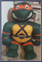Michelangelo from Teenage Mutant Ninja Turtles - Practice Pals manufactured by Playmates [Loose]