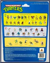 Michaelangelo (with Storage Shell) from Teenage Mutant Ninja Turtles - Storage Shell Turtles manufactured by Playmates [Back]