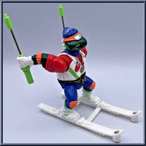 Hot-Doggin' Mike from Teenage Mutant Ninja Turtles - Turtle Games manufactured by Playmates [Loose]