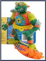 Mike, the Sewer Surfer from Teenage Mutant Ninja Turtles - Disguised Turtles manufactured by Playmates [Loose]