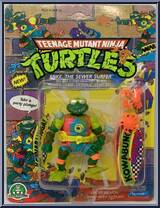 Mike, the Sewer Surfer from Teenage Mutant Ninja Turtles - Disguised Turtles manufactured by Playmates [Front]