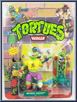 Mondo Gecko from Teenage Mutant Ninja Turtles - 1990 - Basic Figures manufactured by Playmates [Front]