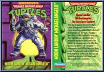 Moon Landin' Michelangelo  from Teenage Mutant Ninja Turtles - Apollo 11 (with Cards) manufactured by Playmates [Card]