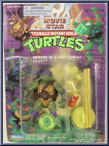 Movie Star Don [Reissue] from Teenage Mutant Ninja Turtles - Movie Star Turtles manufactured by Playmates [Front]
