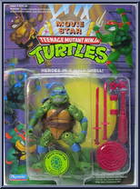 Movie Star Leo [Reissue] from Teenage Mutant Ninja Turtles - Movie Star Turtles manufactured by Playmates [Front]