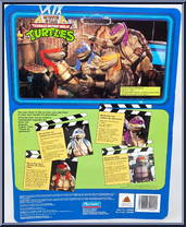 Movie Star Mike from Teenage Mutant Ninja Turtles - Movie Star Turtles manufactured by Playmates [Back]