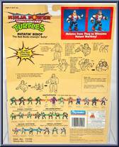 Mutatin' Bebop [Reissue] from Teenage Mutant Ninja Turtles - 10th Anniversary - Ninja Power manufactured by Playmates [Back]