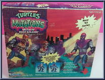 Mutatin' Foot Soldier from Teenage Mutant Ninja Turtles - Mutations manufactured by Playmates [Front]