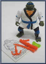 Night Ninja Leo from Teenage Mutant Ninja Turtles - Auto Mutations manufactured by Playmates [Loose]