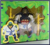 Night Ninja Leo from Teenage Mutant Ninja Turtles - Auto Mutations manufactured by Playmates [Front]