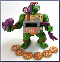 Pizza Tossin' Raph from Teenage Mutant Ninja Turtles - Pizza Tossin' Turtles manufactured by Playmates [Loose]
