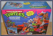 Psycho Cycle from Teenage Mutant Ninja Turtles - 1990 - Accessories manufactured by Playmates [Front]