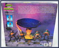 Giant Mutatin' Raph from Teenage Mutant Ninja Turtles - Giant Mutations manufactured by Playmates [Back]