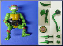 Raphael (with Storage Shell) [Reissue] from Teenage Mutant Ninja Turtles - Storage Shell Turtles manufactured by Playmates [Loose]