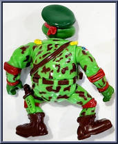 Raph, The Green Teen Beret from Teenage Mutant Ninja Turtles - Mutant Military manufactured by Playmates [Loose]