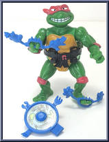 Breakfightin' Raphael from Teenage Mutant Ninja Turtles - Wacky Action manufactured by Playmates [Loose]