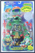 Raphael's Samurai Sewer Lair Playset from Teenage Mutant Ninja Turtles - Turtle in a Turtle manufactured by Playmates [Front]