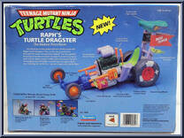 Raph's Turtle Dragster from Teenage Mutant Ninja Turtles - 1991 - Accessories manufactured by Playmates [Back]