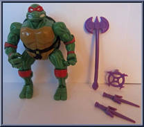 Rapid Recoilin' Raphael from Teenage Mutant Ninja Turtles - Coil Force manufactured by Playmates [Loose]