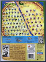 Robotic Bebop [Reissue] from Teenage Mutant Ninja Turtles - 1995 - Basic Figures (with Coins) manufactured by Playmates [Back]