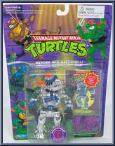 Robotic Bebop [Reissue] from Teenage Mutant Ninja Turtles - 1994 - Basic Figures (with Cards) manufactured by Playmates [Front]