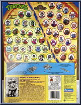 Robotic Bebop from Teenage Mutant Ninja Turtles - 1993 - Basic Figures manufactured by Playmates [Back]