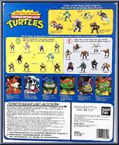 Rock 'N Roll Michaelangelo from Teenage Mutant Ninja Turtles - Wacky Action manufactured by Playmates [Back]