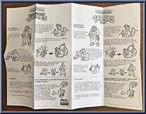 Mutatin' Rocksteady from Teenage Mutant Ninja Turtles - Mutations manufactured by Playmates [Instructions]