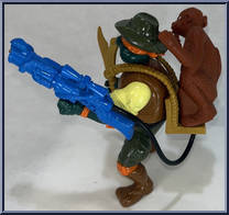 Safari Michelangelo  from Teenage Mutant Ninja Turtles - Adventurers (with Coins) manufactured by Playmates [Loose]