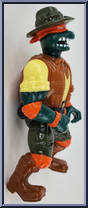 Safari Michelangelo  from Teenage Mutant Ninja Turtles - Adventurers (with Coins) manufactured by Playmates [Loose]