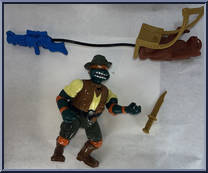 Safari Michelangelo  from Teenage Mutant Ninja Turtles - Adventurers (with Coins) manufactured by Playmates [Loose]