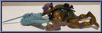 Sewer Swimmin' Donatello from Teenage Mutant Ninja Turtles - Wacky Action manufactured by Playmates [Loose]