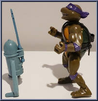 Sewer Swimmin' Donatello from Teenage Mutant Ninja Turtles - Wacky Action manufactured by Playmates [Loose]